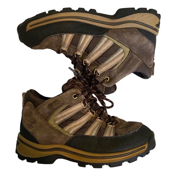 Timberland 66934 Gore-Tex Leather Rugged Outdoor Hiking Boots Big Boy Size 4.5 - Picture 5 of 10